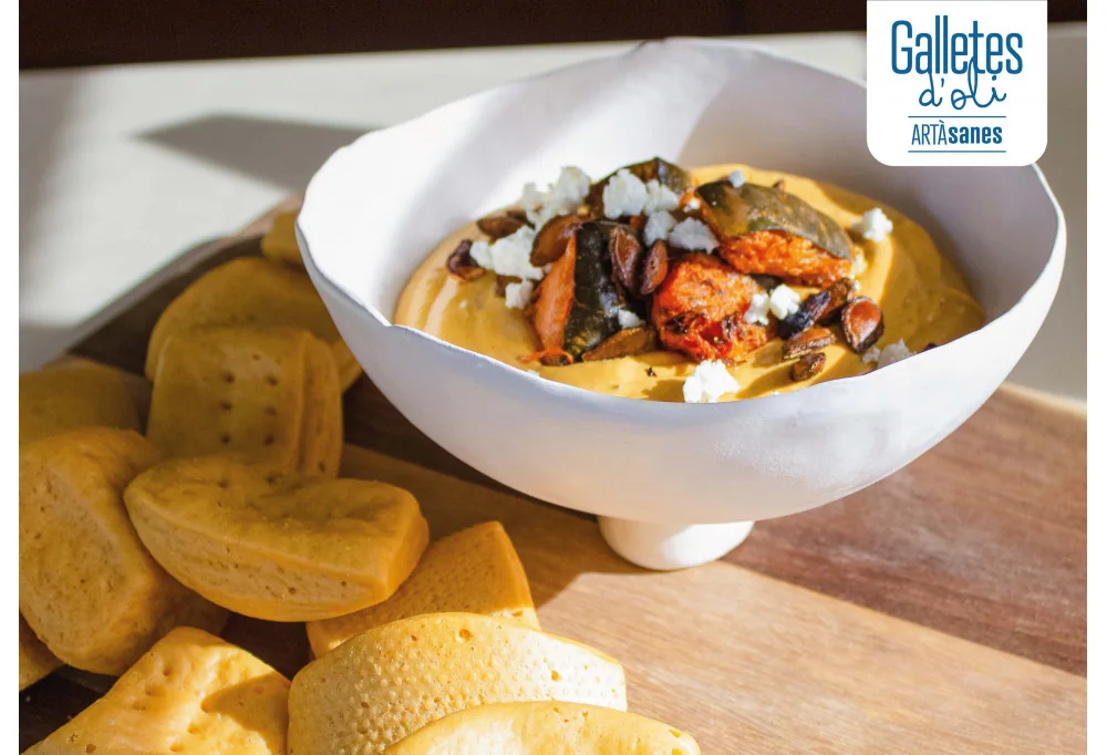 Dip de calabaza con queso